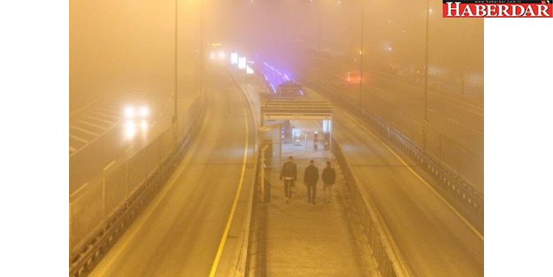 İstanbul güne sisle uyandı