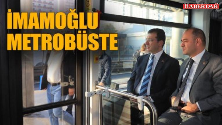 İmamoğlu'ndan yeni metrobüs atağı