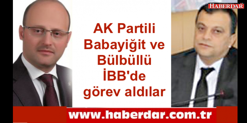 AK Partili Babayiğit ve Bülbüllü İBB'de görev aldılar