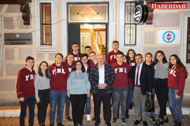 Çatalca’da "Gençler Başkanla Buluşuyor" Projesi  Tüm Hızıyla Devam Ediyor