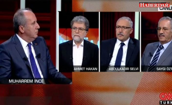 Muharrem İnce: Kılıçdaroğlu aday olursa ben aday olmam