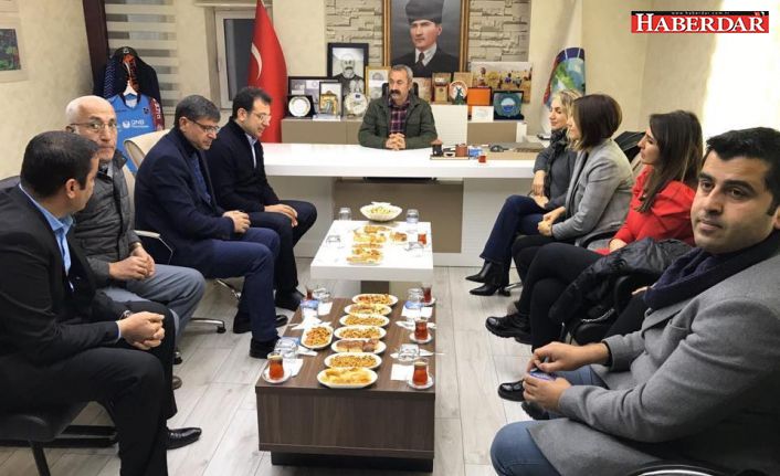 Ekrem İmamoğlu, Dersim Belediyesi'ni ziyaret etti