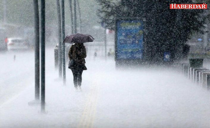 Meteoroloji'den kuvvetli yağmur ve kar yağışı uyarısı