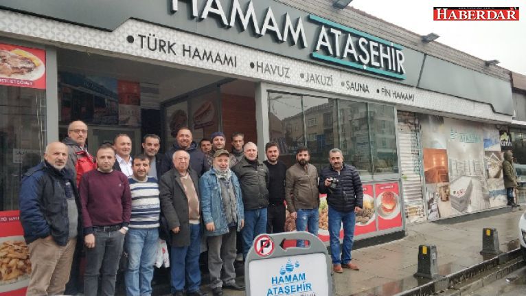 İSTANBUL MEDYA ÜYELERİNİN HAMAM KEYFİ