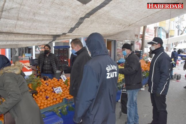 BELEDİYE ZABITASINDAN PAZARLARDA SIKI DENETİM