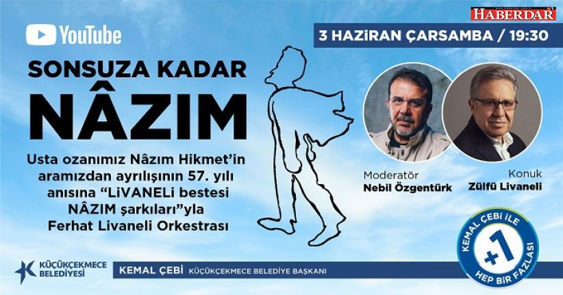 NÂZIM HİKMET KÜÇÜKÇEKMECE’DE ANILIYOR