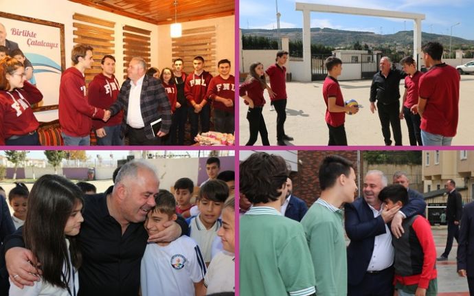 Başkan Mesut Üner Öğrencilerin Hayallerini Gerçekleştirdi