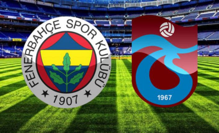 Trabzonspor, Fenerbahçe'ye konuk olacak