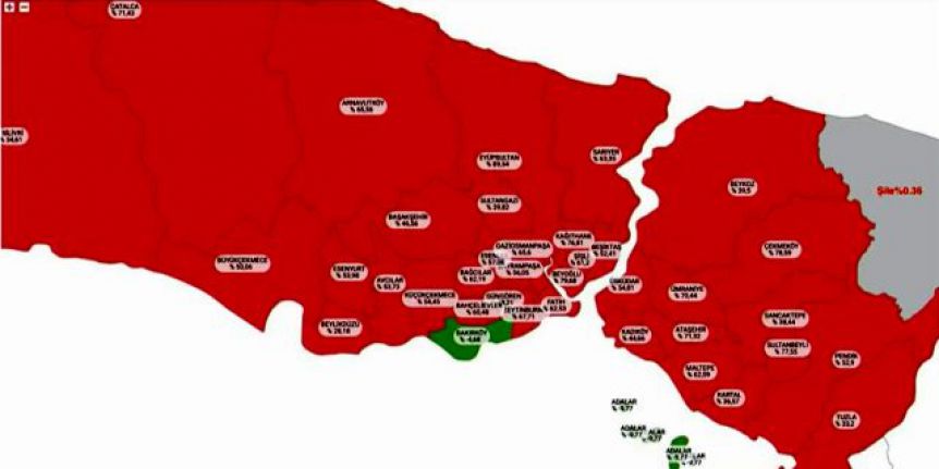 İstanbul'daki vaka sayıları ne durumda? İşte en çok artış olan 8 ilçe