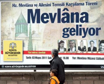 Mevlana'yı Kurtlar Vadisi oyuncuları karşılayacak