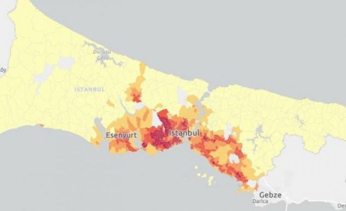 İBB paylaştı: İstanbul'un en riskli bölgeleri