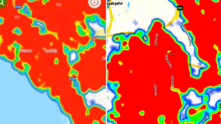 Ve korkulan oldu! İstanbul'daki koronavirüs haritasında her yer kırmızıya boyandı