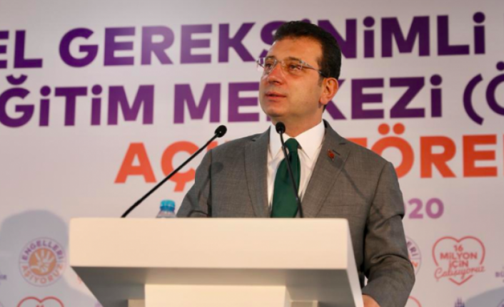 Ekrem İmamoğlu: Engelli bireylerin sıkıntılarını 365 gün dert edineceğiz