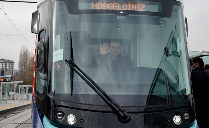 İmamoğlu: Alibeyköy-Cibali Tramvay Hattı 1 Ocak'ta hizmete giriyor