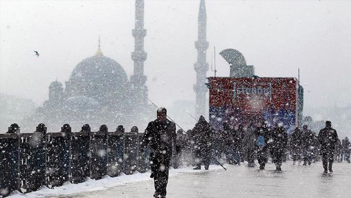 Meteoroloji: İstanbul'a çarşamba günü kar yağacak