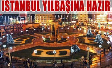 İstanbul yılbaşına hazır