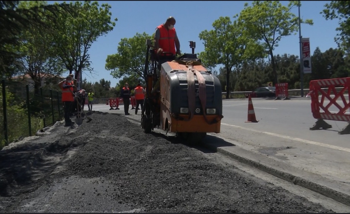 YOLLARDAKİ KARA NOKTALARA OPERASYON