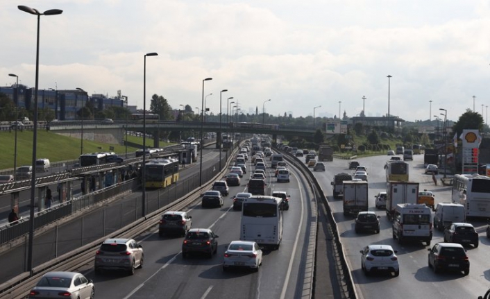 İstanbul'da trafik yoğunluğu arttı