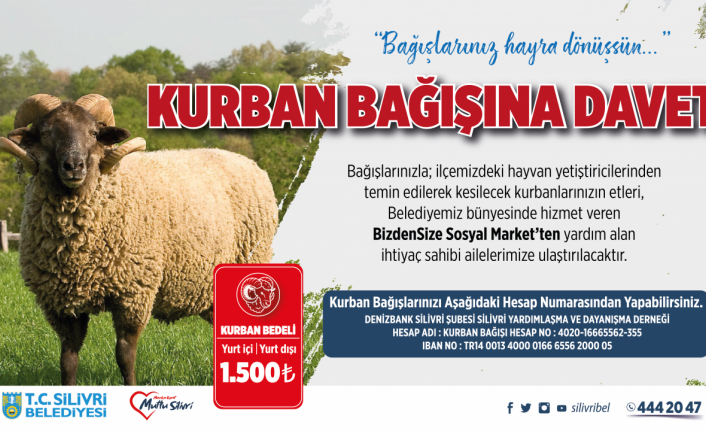 BAŞKAN YILMAZ’DAN KURBAN BAĞIŞI ÇAĞRISI