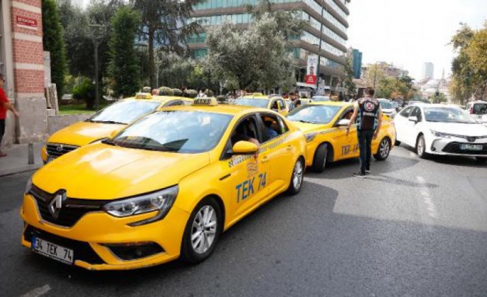 İstanbul'da taksicilere ceza yağdı