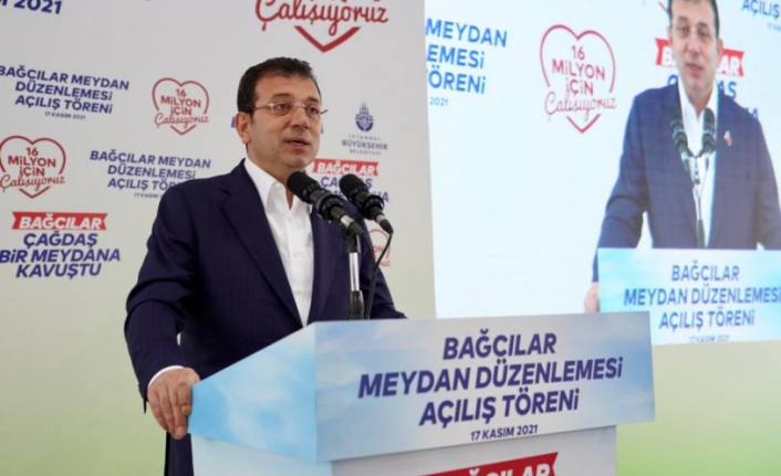 İmamoğlu: Projelerimizin sahibi halktır