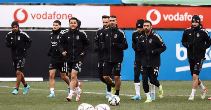 Beşiktaş, Trabzonspor maçı hazırlıklarına başladı