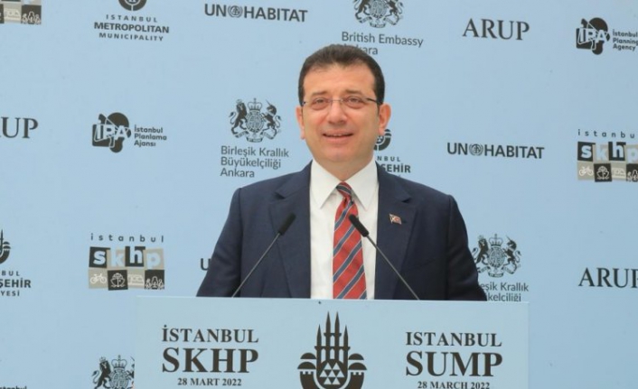 İmamoğlu, ‘İstanbul Sürdürülebilir Kentsel Hareketlilik Planı’nı açıkladı