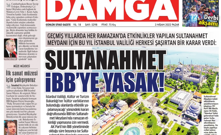 İBB'nin etkinlik yapmasına izin verilmemişti: Valilikten Sultanahmet açıklaması