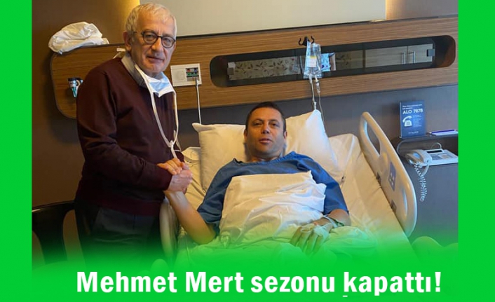 Mehmet Mert sezonu kapattı!