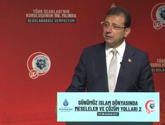 İmamoğlu: İslam coğrafyasında çözüm oluşacaksa hala bunun merkezi İstanbul'dur