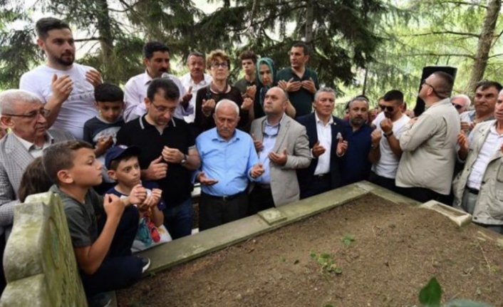 Ekrem İmamoğlu'nun aile mezarlığına saldırı: Gamalı haç çizildi