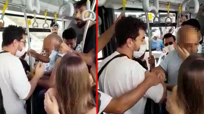 Metrobüste iğrenç olay! Vatandaşlar yakaladı, çileden çıktılar!