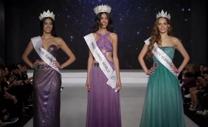 Miss Turkey 2022'de 'Türkiye güzeli' Nursena Say oldu