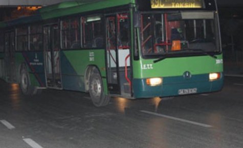 İETT otobüsünde bomba alarmı!