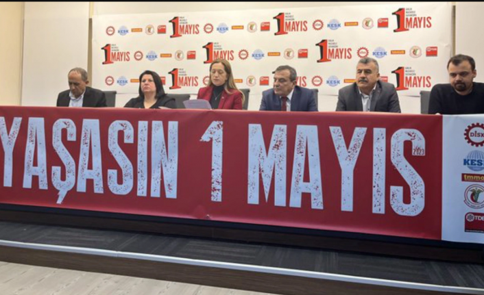 1 Mayıs için ortak açıklama