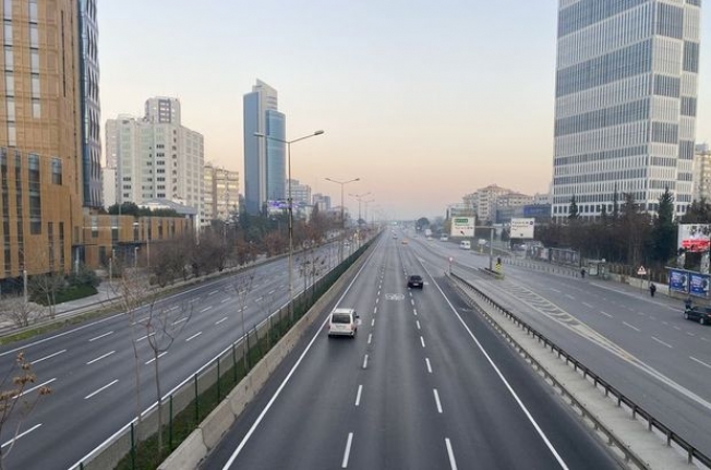 İstanbul’da yollar boş kaldı