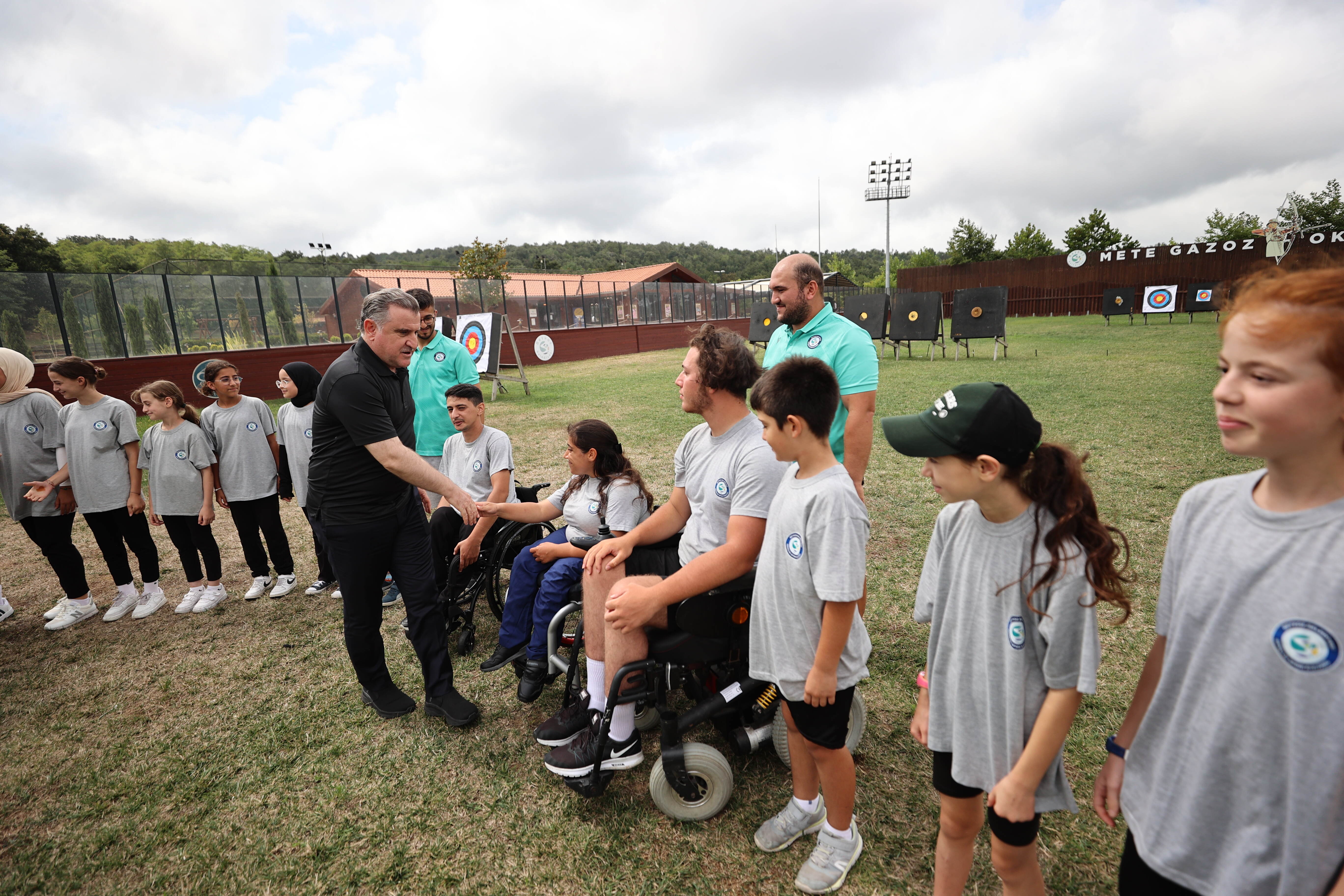 Sporcular için engel yok