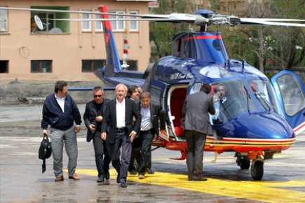 Helikopter yine arızalandı