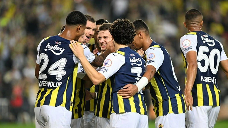 Fenerbahçe 4 golle kazandı