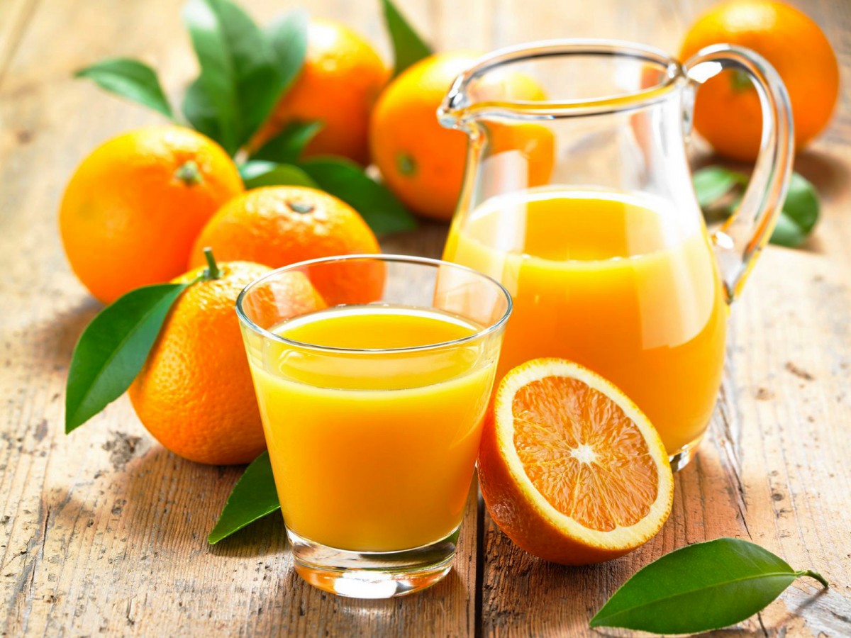 Kahve yerine portakal suyu iç