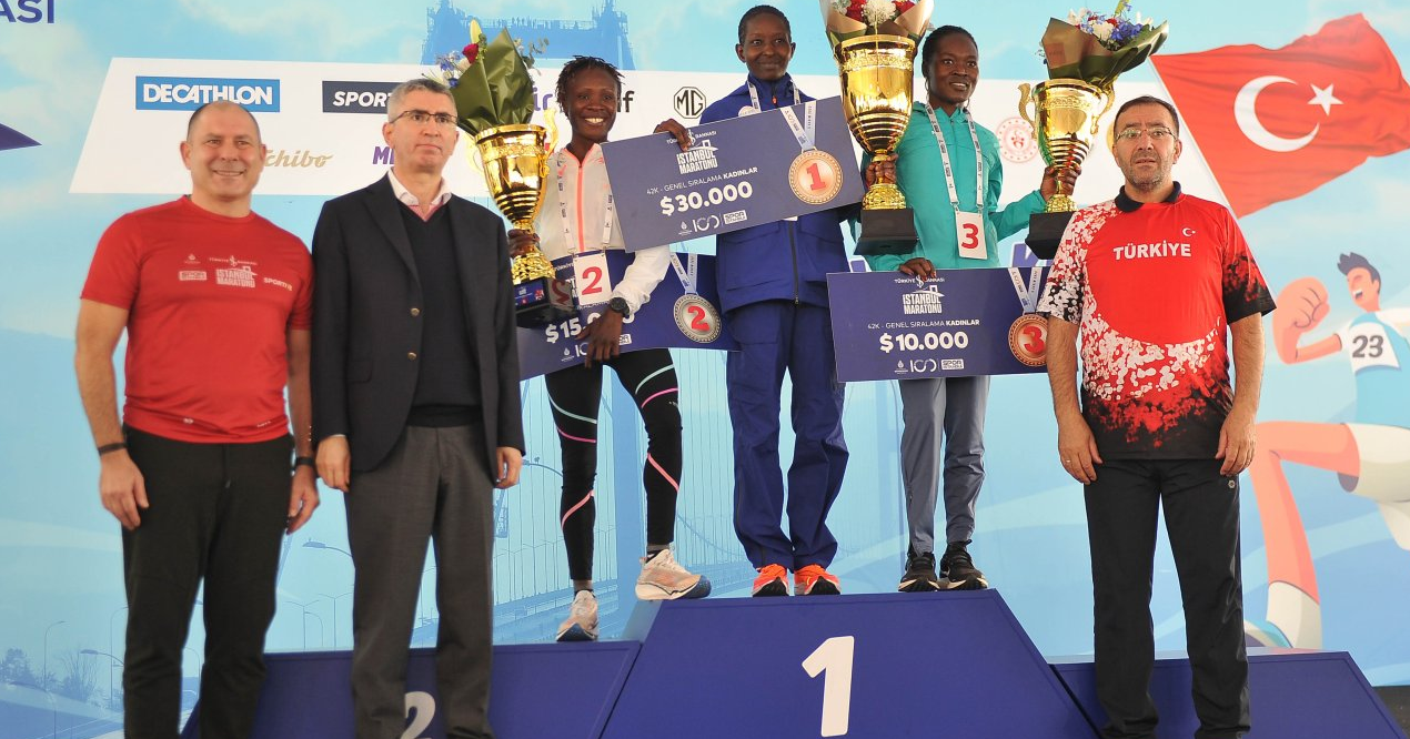 İstanbul Maratonu'nda Kenyalı atlet Beatrice Cheptoo birinci oldu