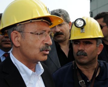 Kılıçdaroğlu, maden işçisinden oy istedi