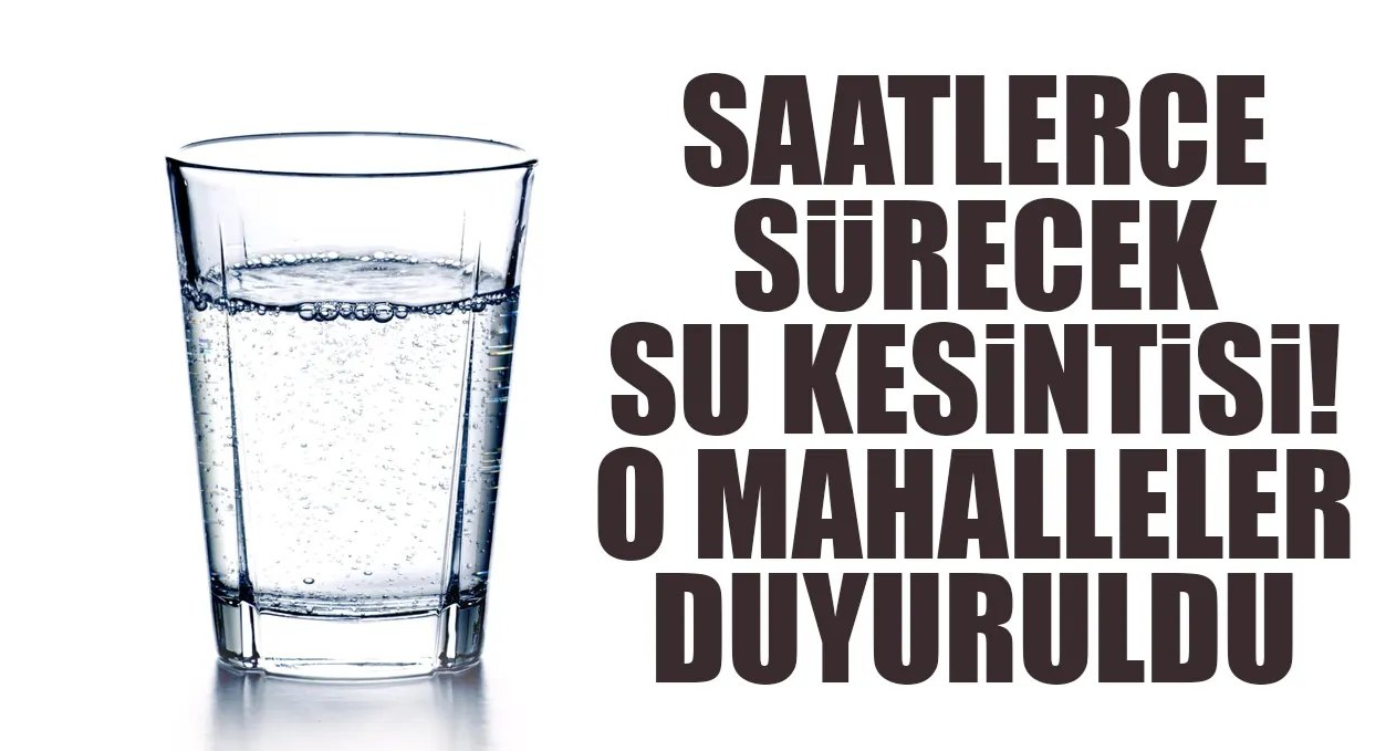 20 Aralık 2023 İstanbul Su Kesintisi, bugün hangi ilçelerde kesinti yaşanacak?