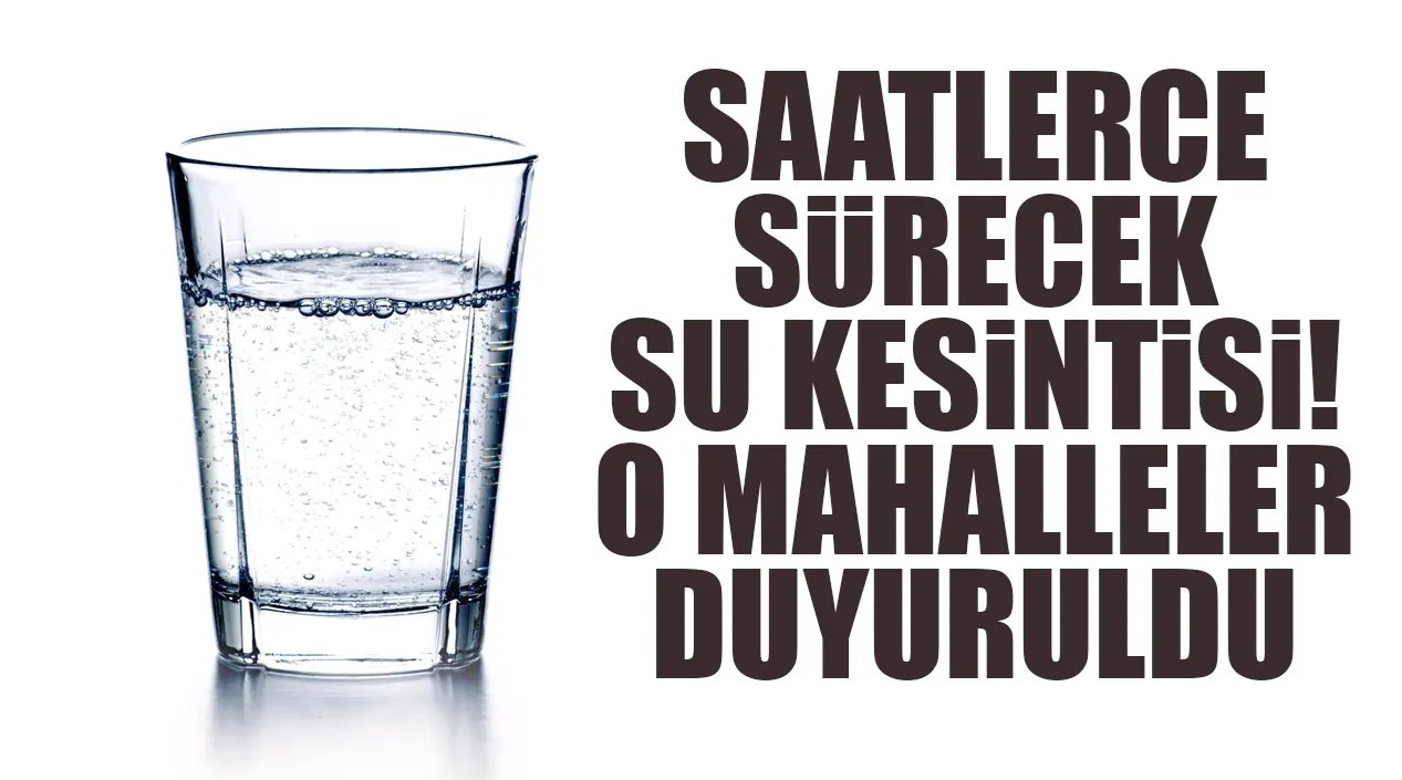 27 Aralık 2023 İstanbul su kesintisi, bugün hangi ilçelere su verilmeyecek?