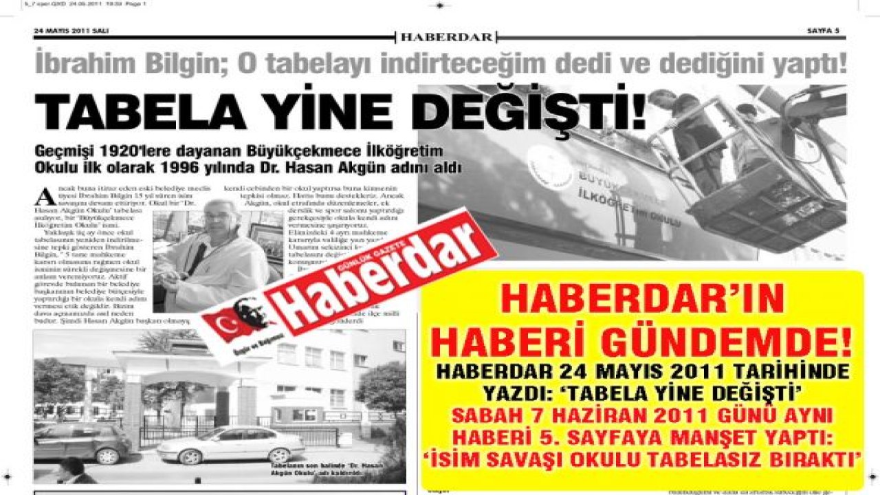 HABERDAR’IN HABERİ GÜNDEMDE!