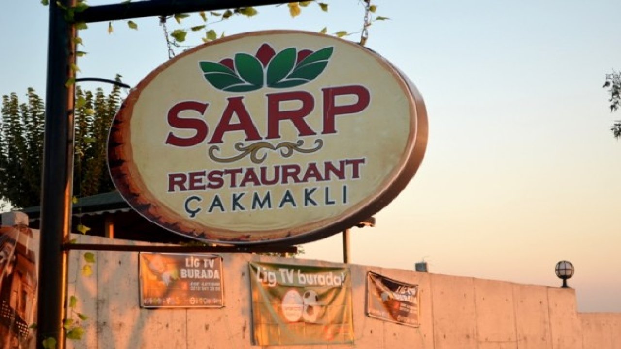 SARP RESTAURANT'DA HEPSİ BİR ARADA