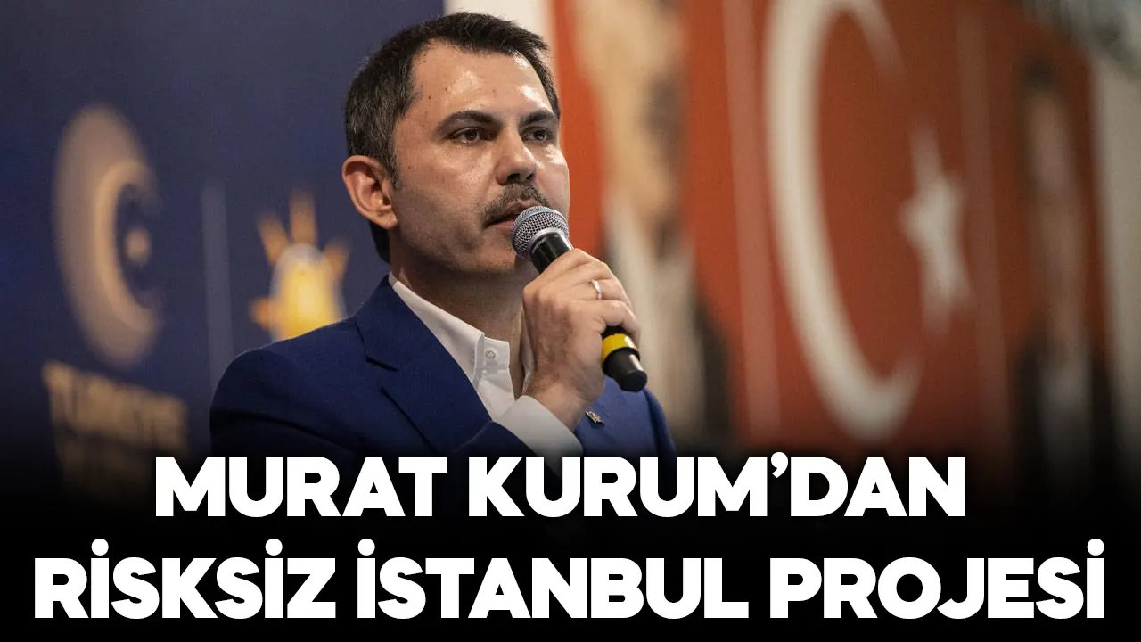Murat Kurum: "Risksiz İstanbul" projesiyle depreme dayanıklı binalar inşa edeceğiz