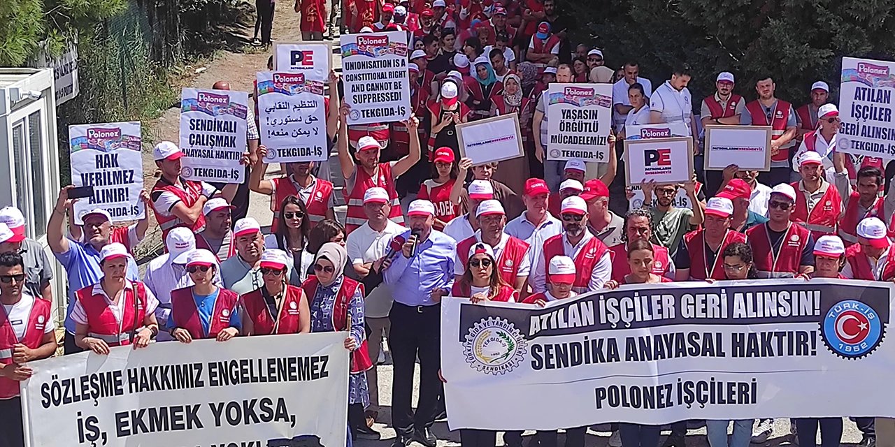 Polonez Fabrikası’ndaki işçi kıyımına tepki: 'Atılan işçiler geri alınsın'