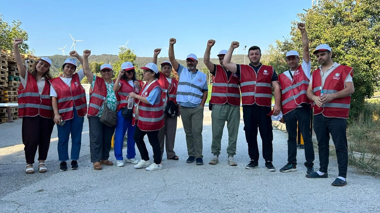 Polonez Fabrikası'nda işten çıkarılan 100'e yakın çalışana biber gazlı müdahale!