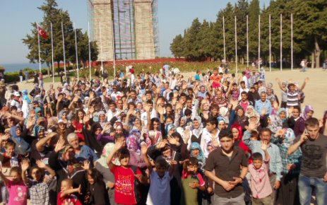 Durağan’lı gençler Çanakkale’de